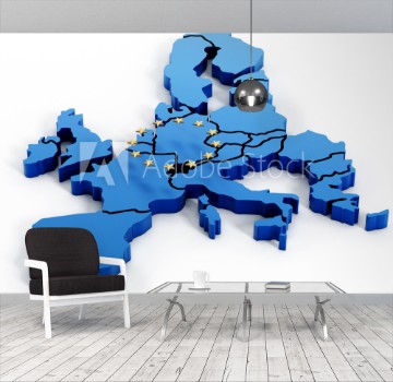 Picture of Europe map